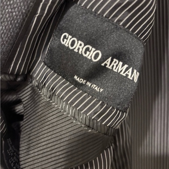 Giorgio Armani black label Blazer 100% silk lining Sz 60it/50us!! - Picture 5 of 9